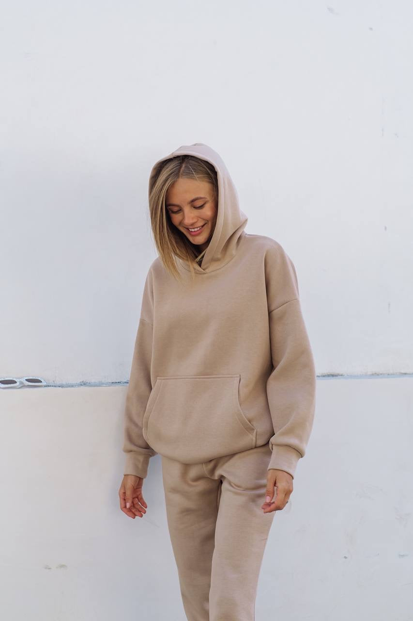 Bold Comfort Oversized Hoodie Tracksuit