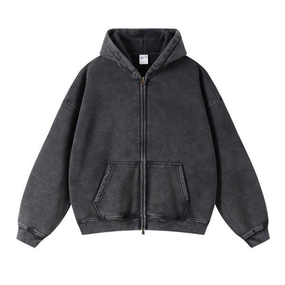 GRAPHIC HEAVY ZIP
HOODIE