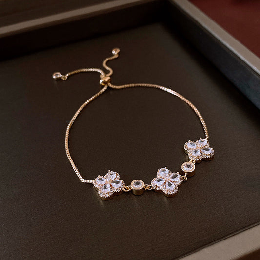 Diamond Web – Luxe Lace Bracelet
