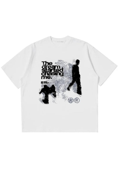 'CHASING DREAMS' GRAFIK T-SHIRT
