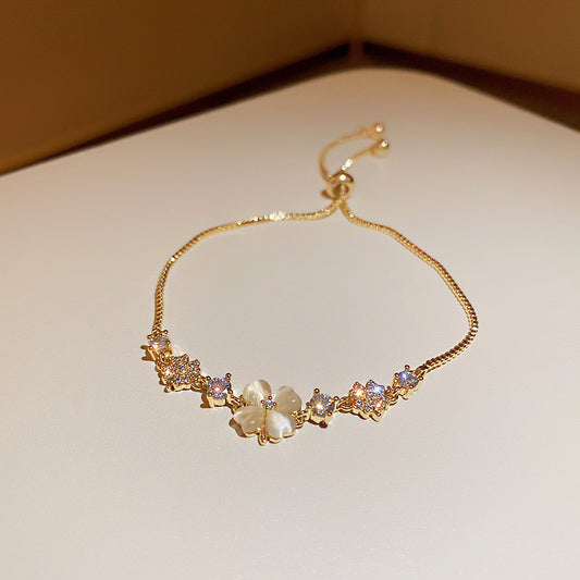 Golden Sunset Rainbow Bracelet