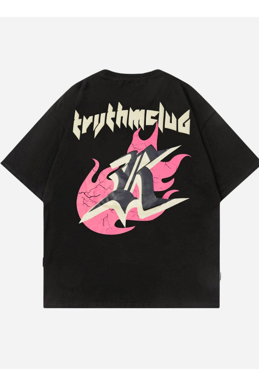 T-SHIRT MIT R-DRUCK