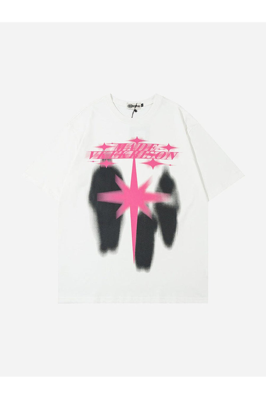 T-SHIRT MIT STERNENPRINT