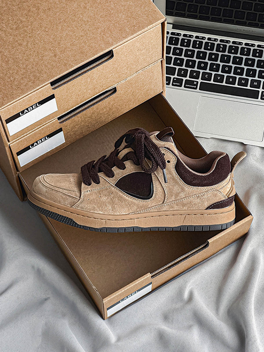 VINTAGE SKATEBOARD WILDLEDERSCHUHE