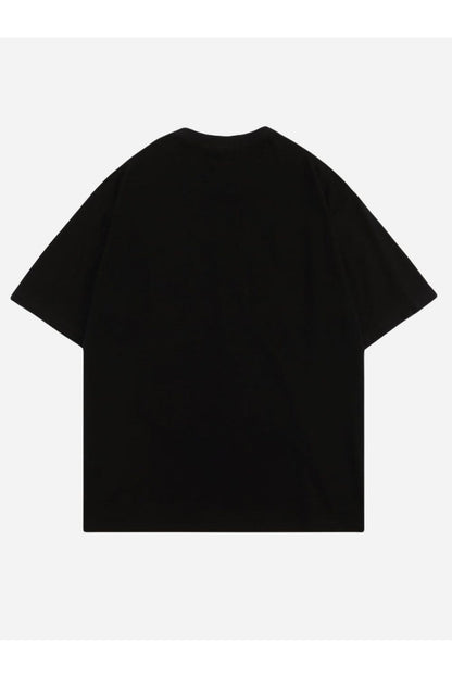 T-SHIRT MIT SPRUNGDRUCK