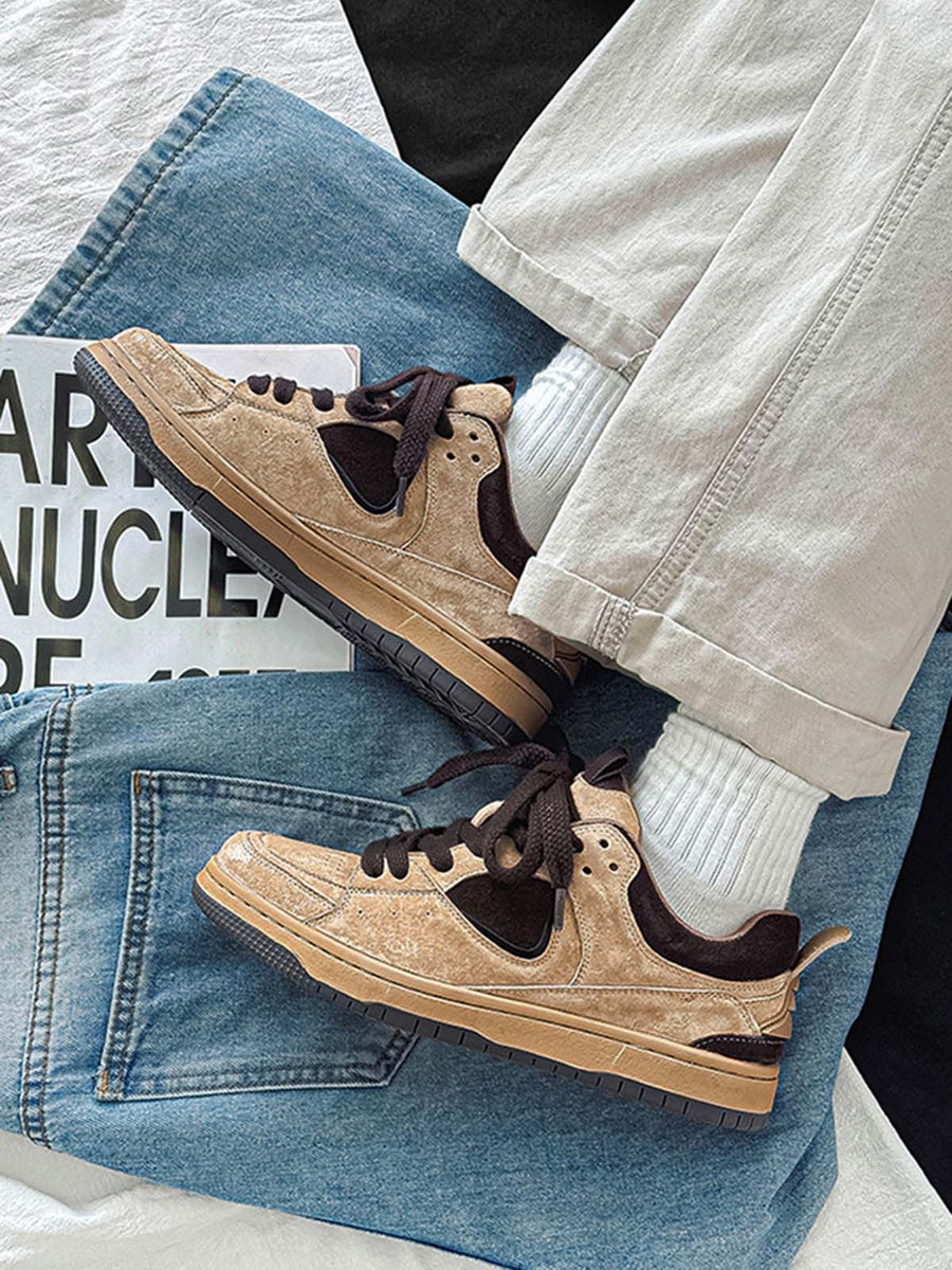 VINTAGE SKATEBOARD WILDLEDERSCHUHE