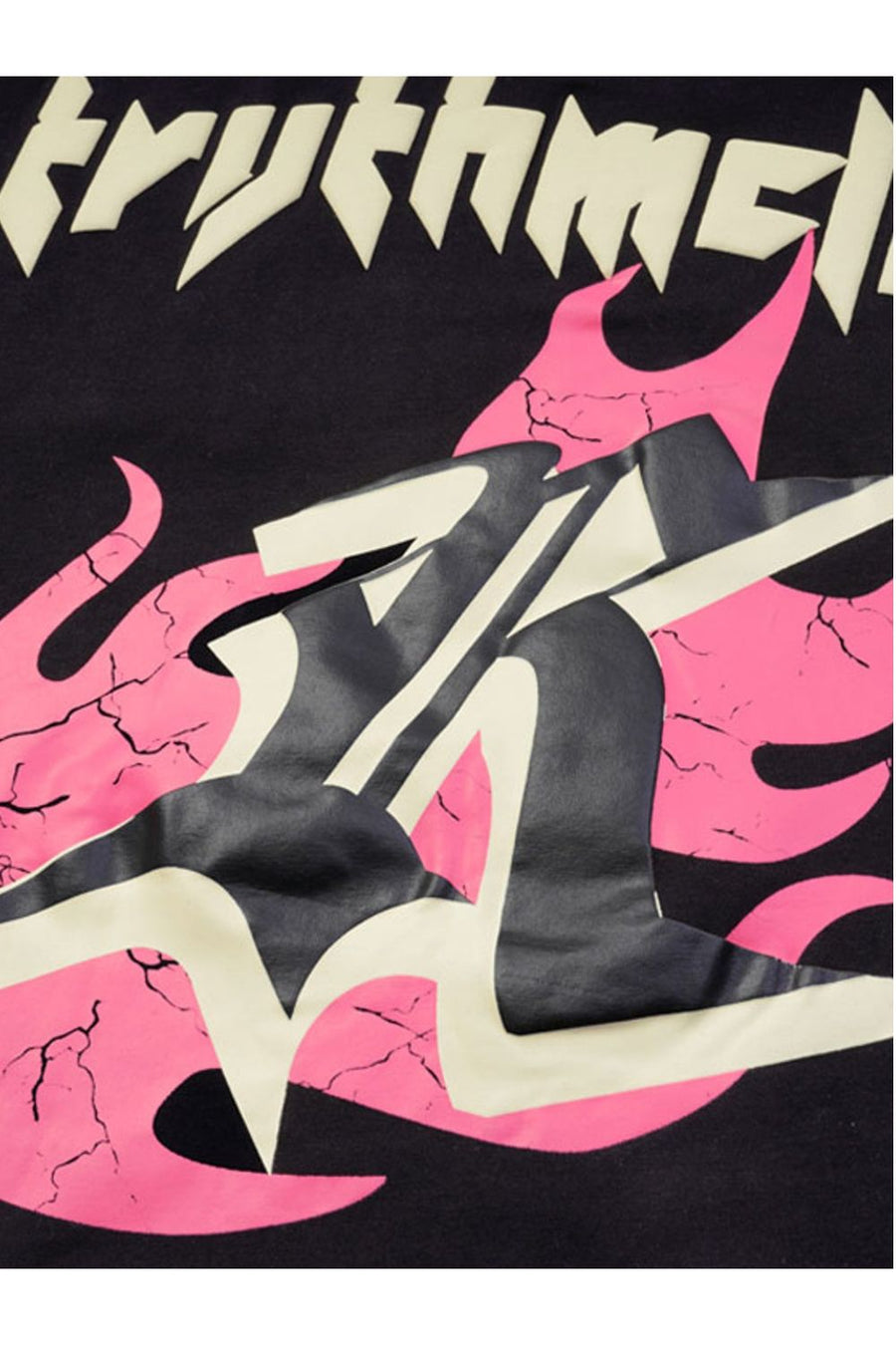 T-SHIRT MIT R-DRUCK