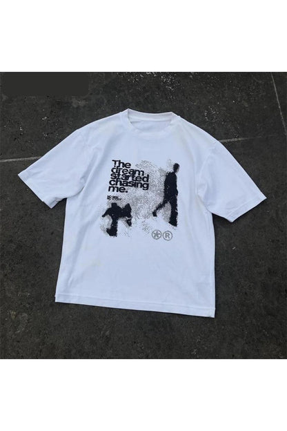 'CHASING DREAMS' GRAFIK T-SHIRT