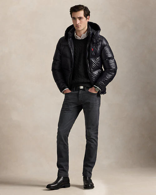 "RL" SHINY PUFFER
BLACK