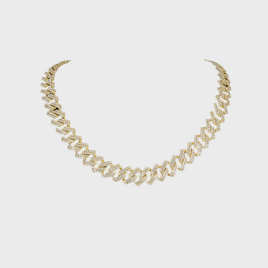Iced Out Chain - Gold