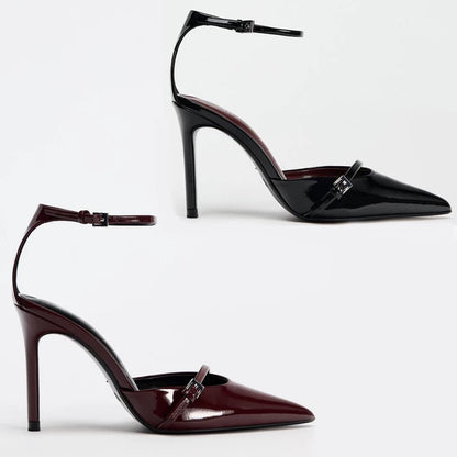 Elegante Lackleder-highheels