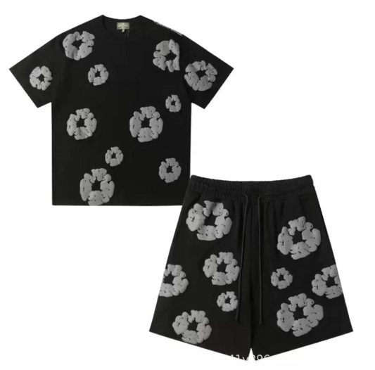 Alouva - Blumenmuster Set