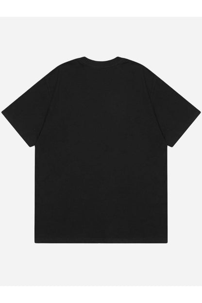 T-SHIRT MIT BREAK-DRUCK
