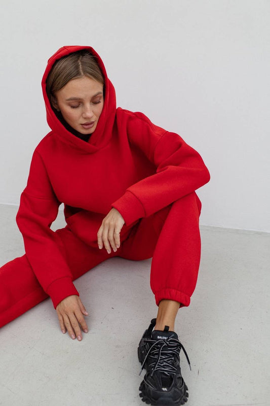 Bold Comfort Oversized Hoodie Tracksuit