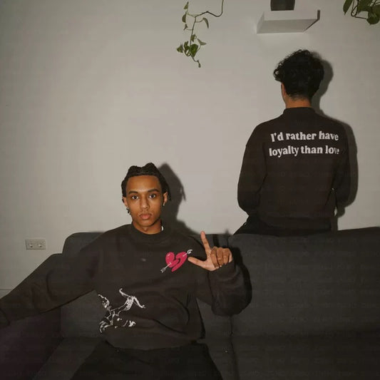 "EROS" - KNIT BROWN