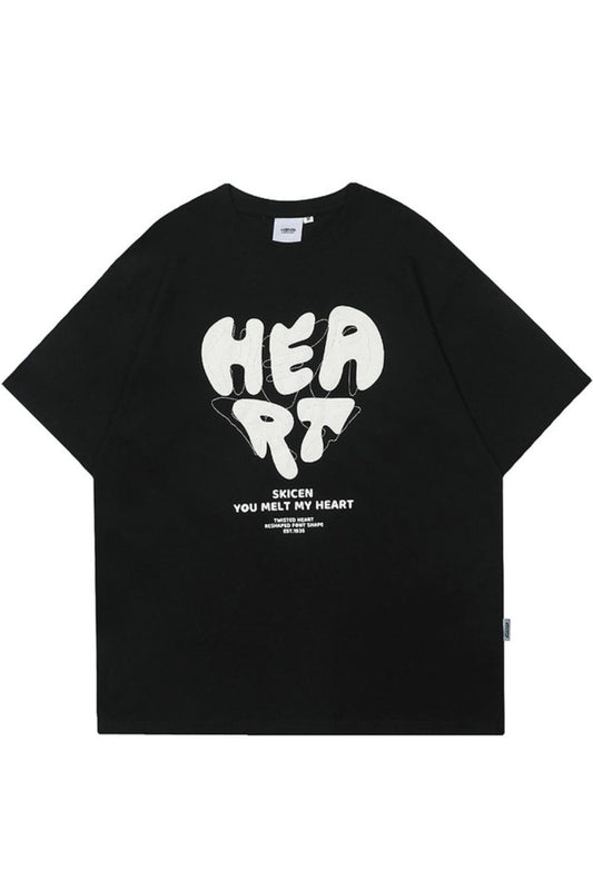 GRAPHIC TEE 'DU SCHMILZT MEIN
HERZ'