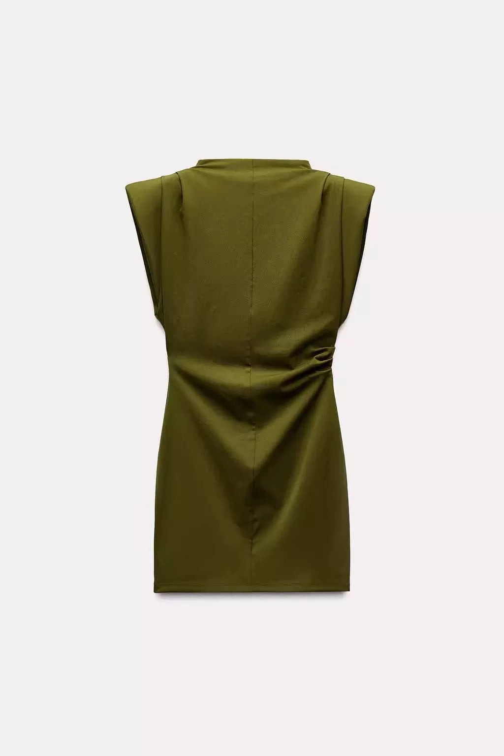 Eleganter Olive Kleid