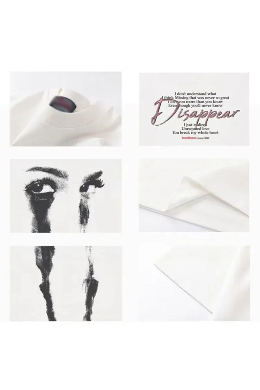 GRAPHIC TEE 'DISAPPEAR'