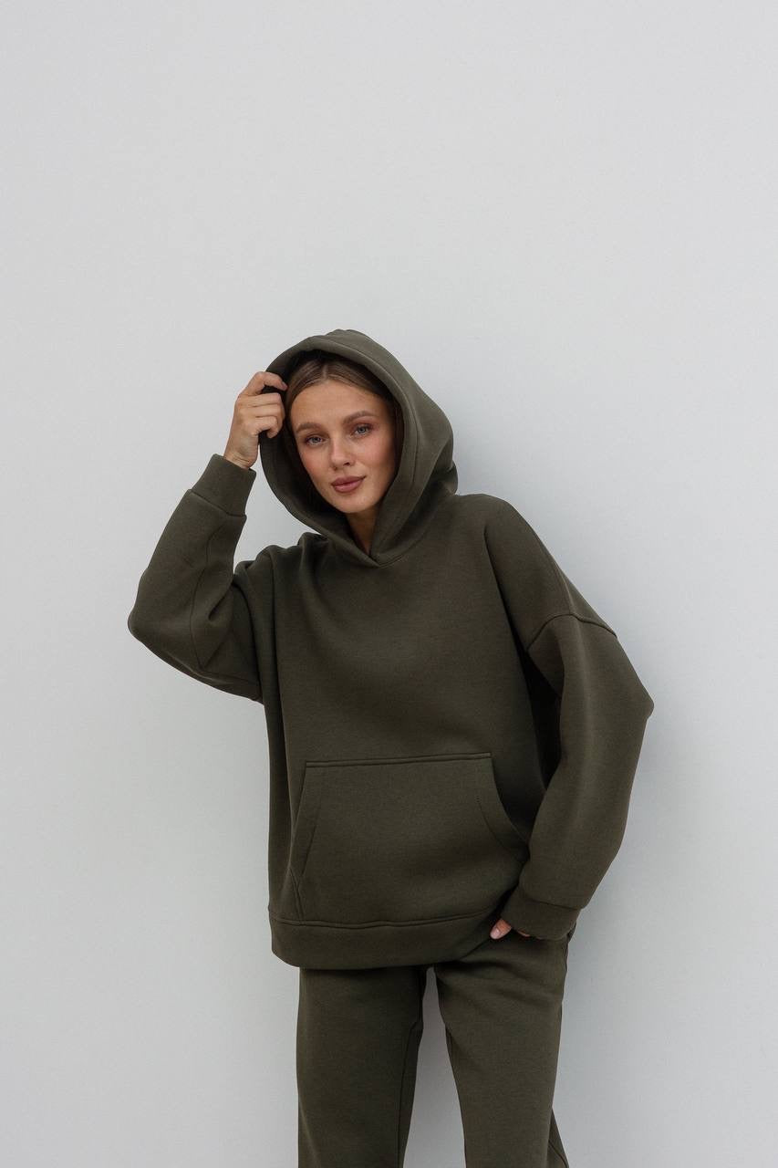 Bold Comfort Oversized Hoodie Tracksuit