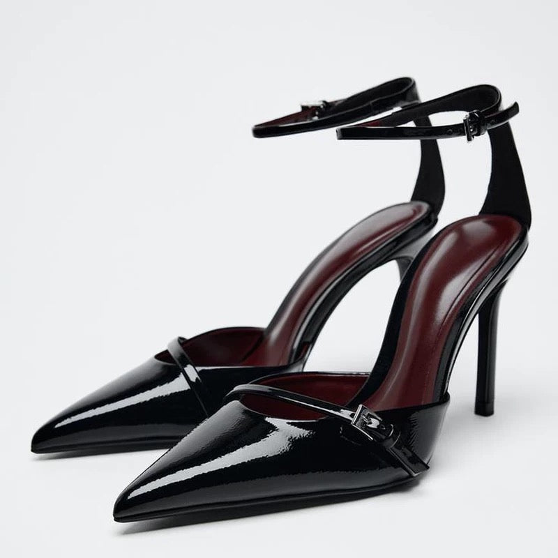 Elegante Lackleder-highheels