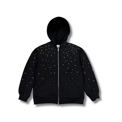 Crystal Zip Hoodie