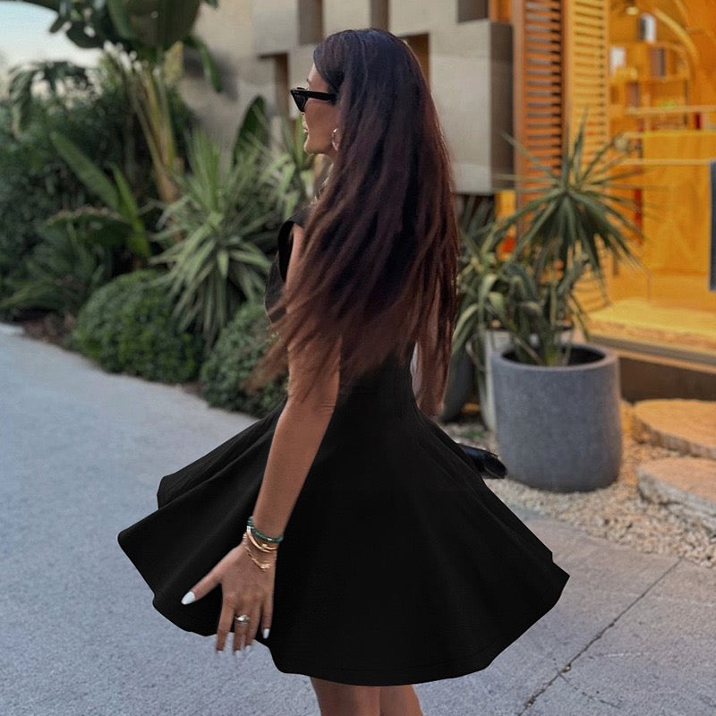 Viral Elegance Skater Dress