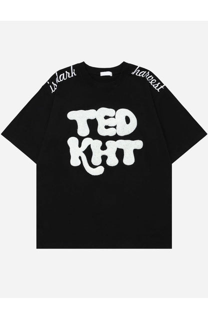 T-SHIRT MIT TEDKHT-DRUCK