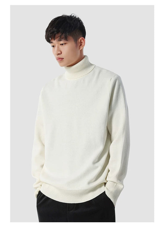 Eleganter Rollkragenpullover