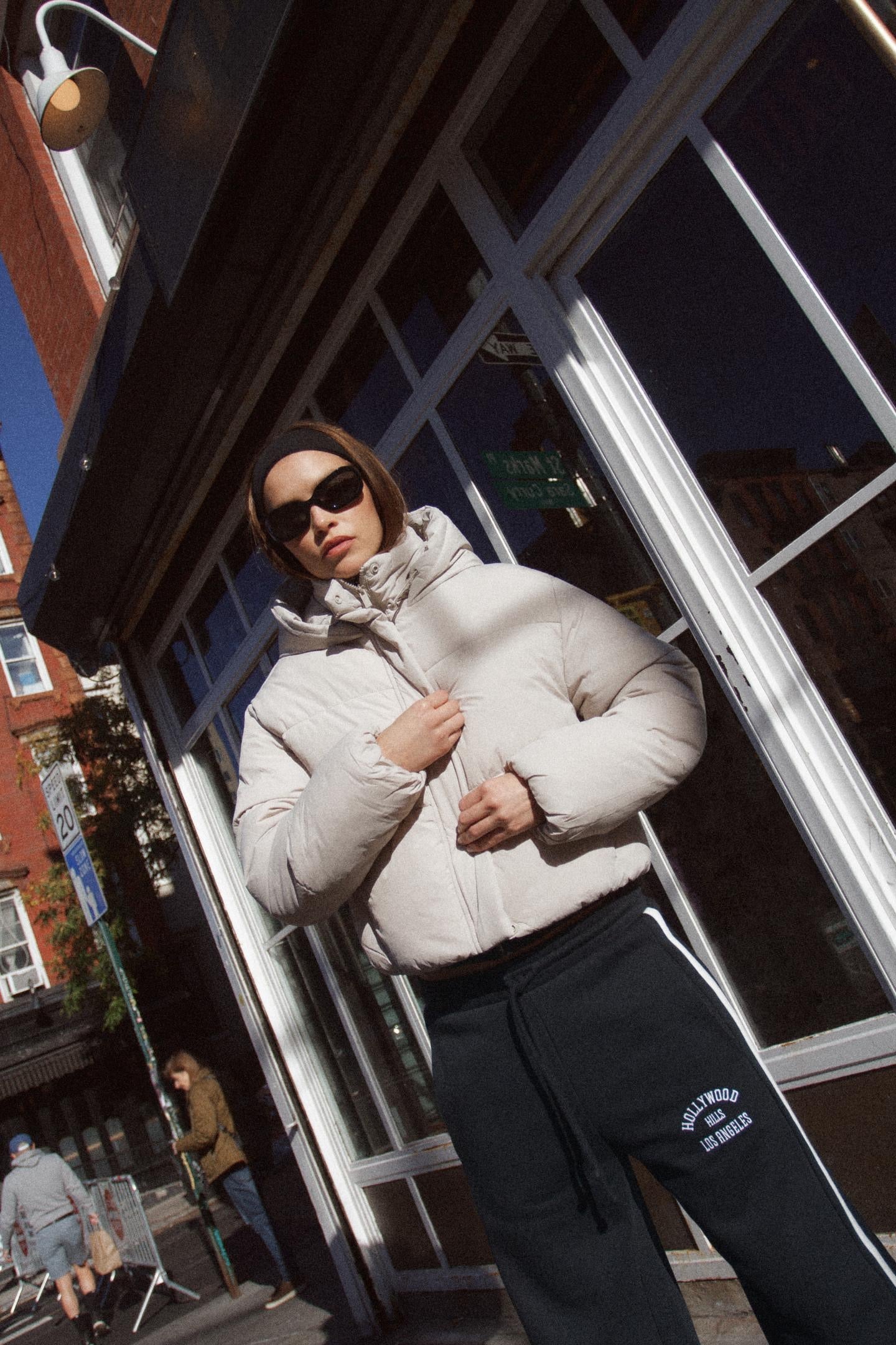 Stylische Pufferjacke